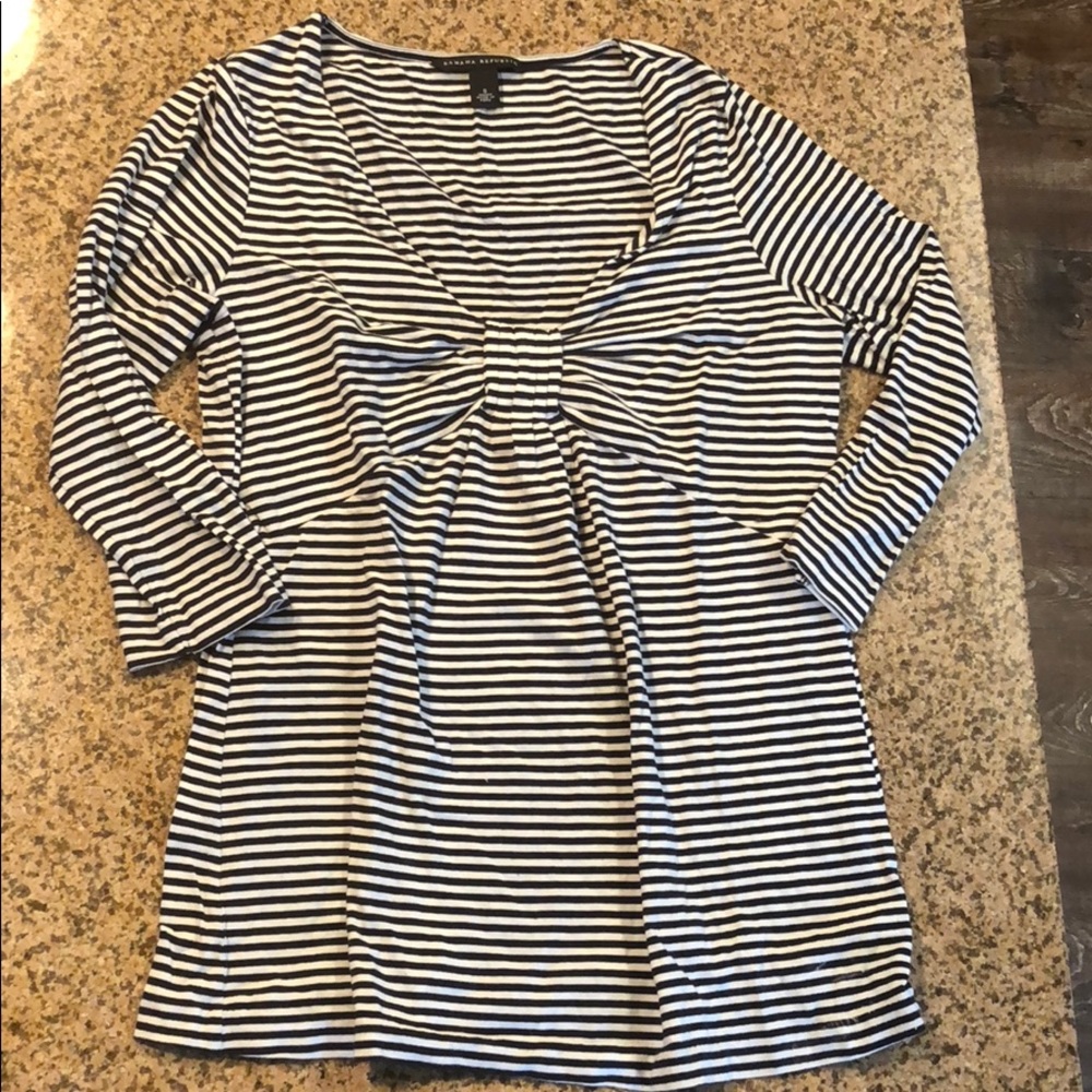 Banana republic stripe top